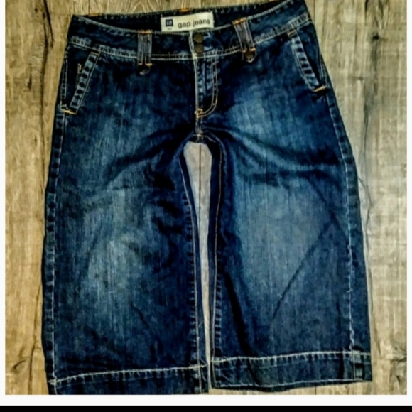 GAP Jeans Size 4 Trouser Gaucho Nwot - Picture 3 of 8